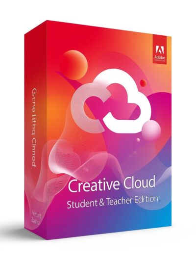 Adobe Creative Cloud | Student & Teacher (PC, Mac) 1 Year - Adobe Key - EUROPE