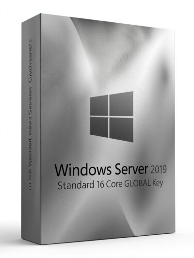 Windows Server 2019 Standard 16 Core PC - Microsoft Key - GLOBAL